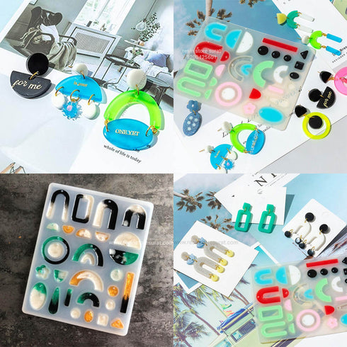 Jewelry pendent Earring Silicone Mould